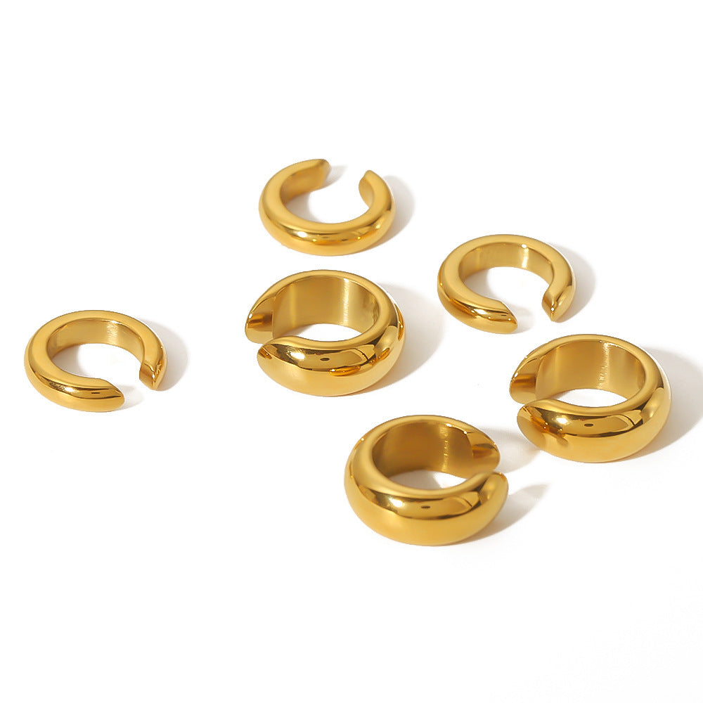 Titanium Steel Ear Clips High-grade Without Pierced Ears