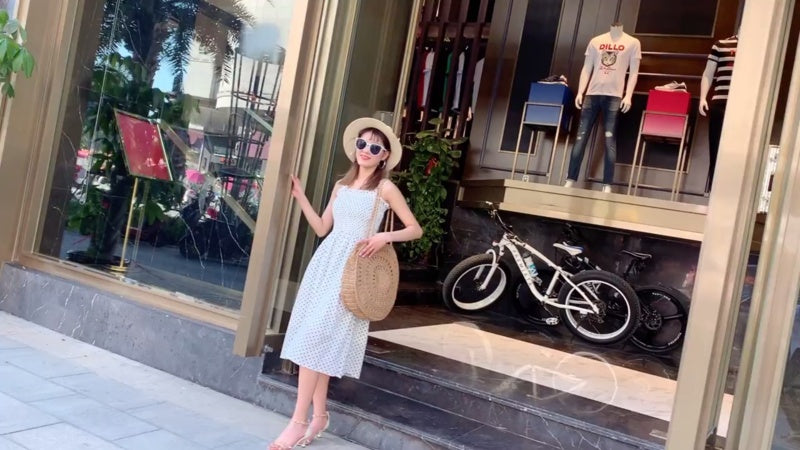 Woven soft beach bag straw bag