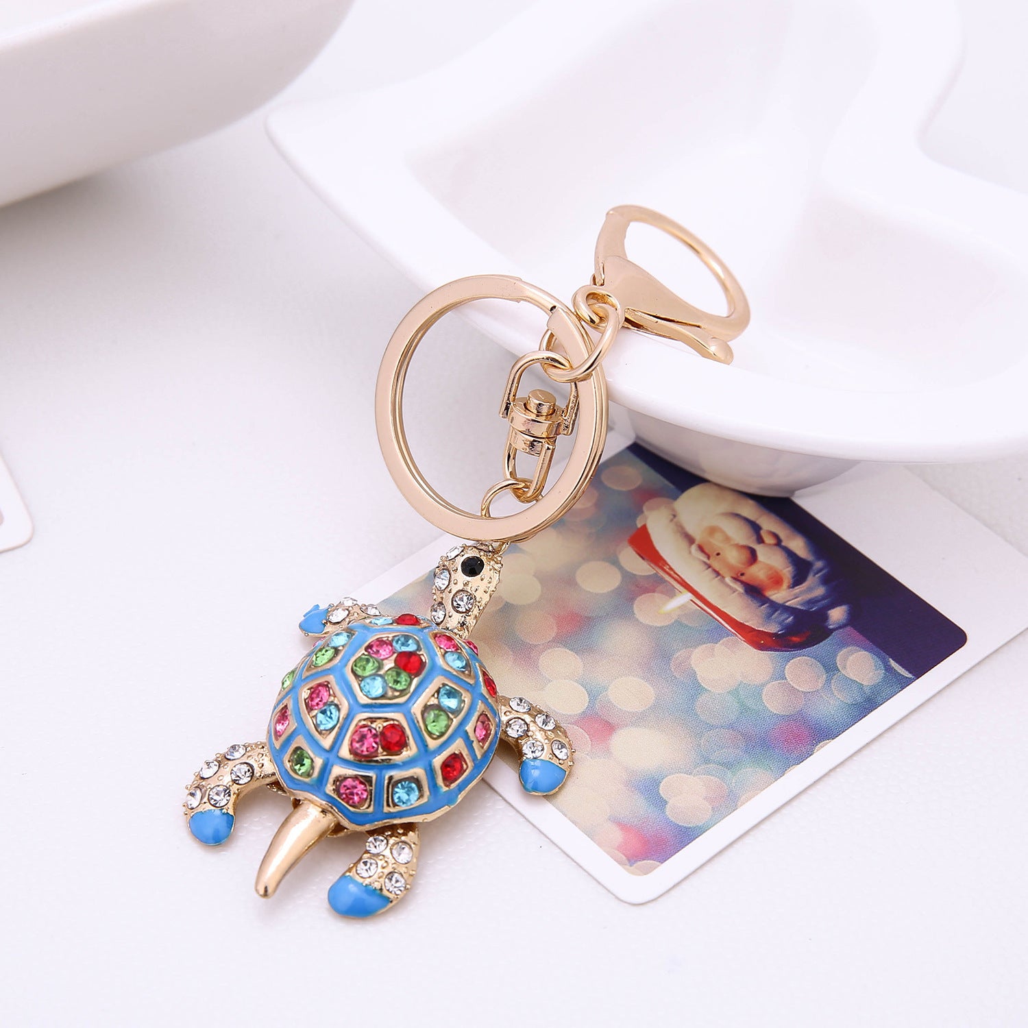 Schlüsselanhänger Turtle Love