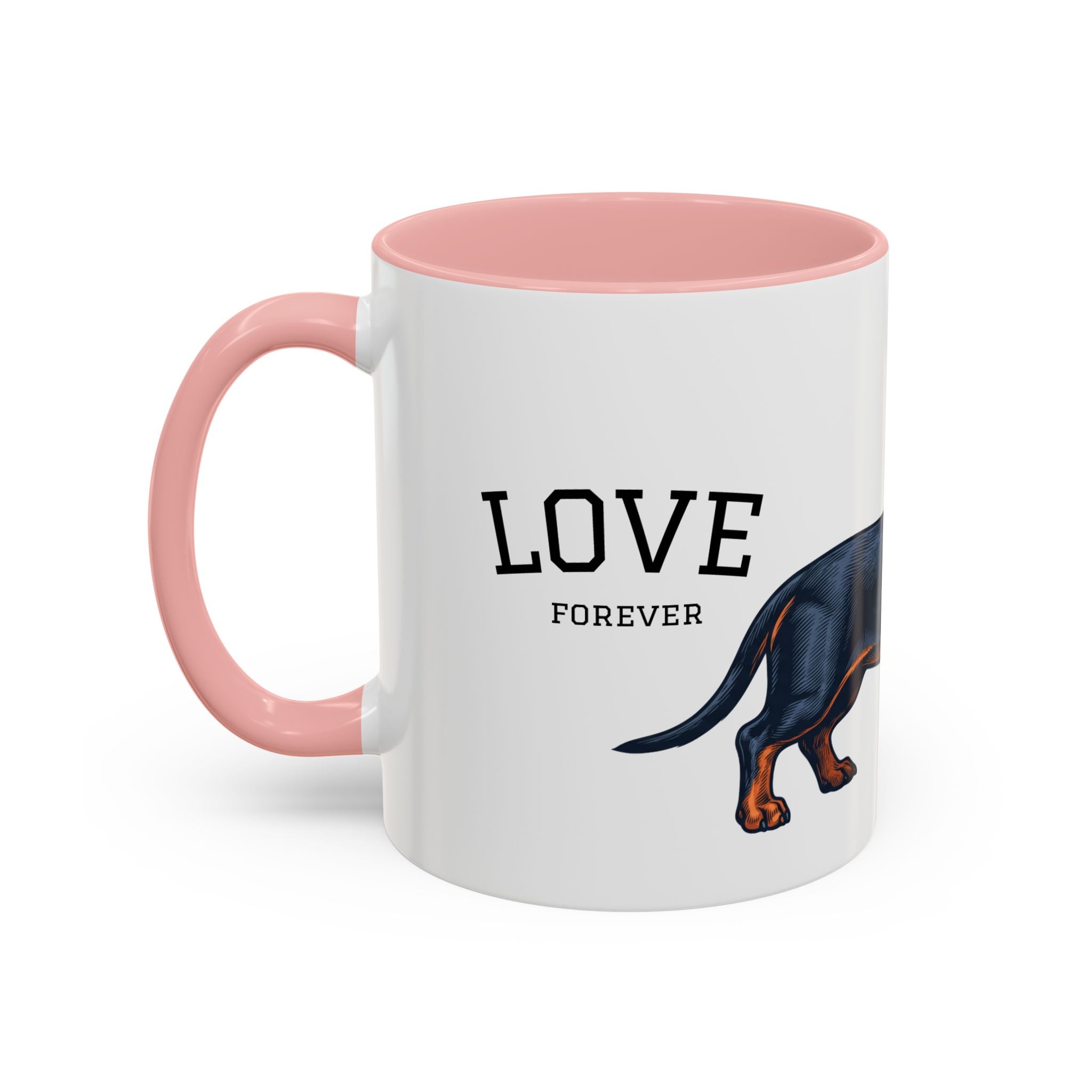 Keramik Tasse "Dackel Love"