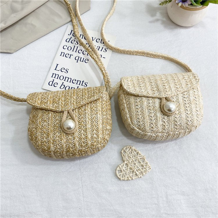 Beach straw bag