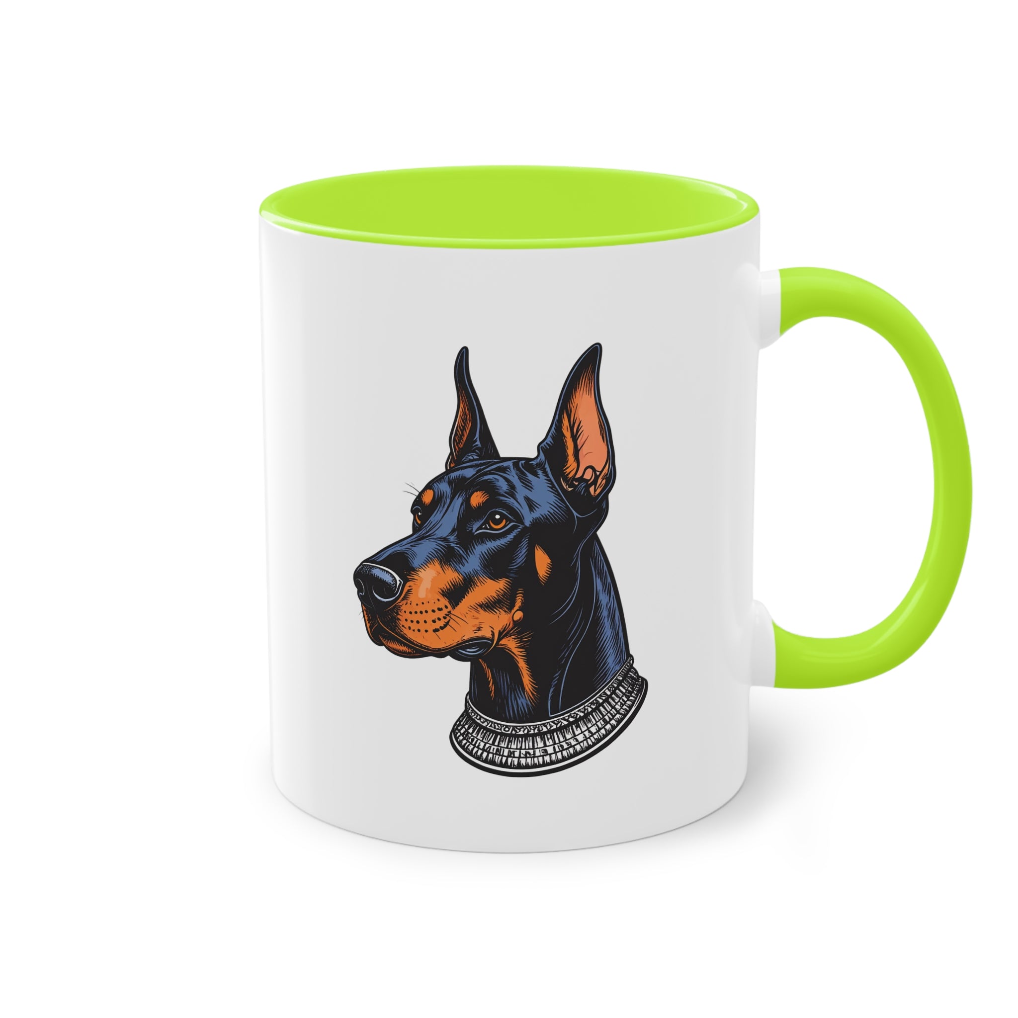 Keramiktasse "Dobermann Love"
