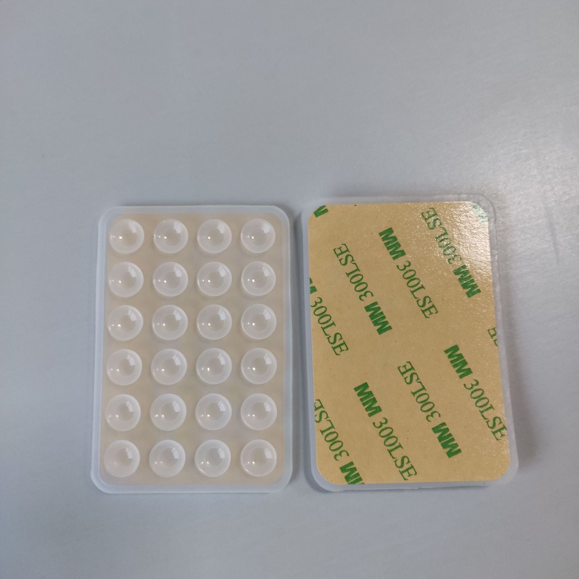 Verdickte Silikon 24-körnige quadratische Handy-Tablet-Computer-Tasche Universal-Saugnapf