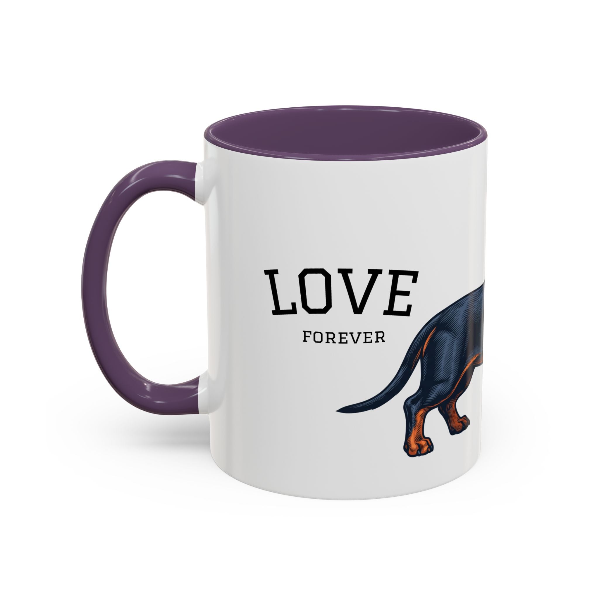 Keramik Tasse "Dackel Love"