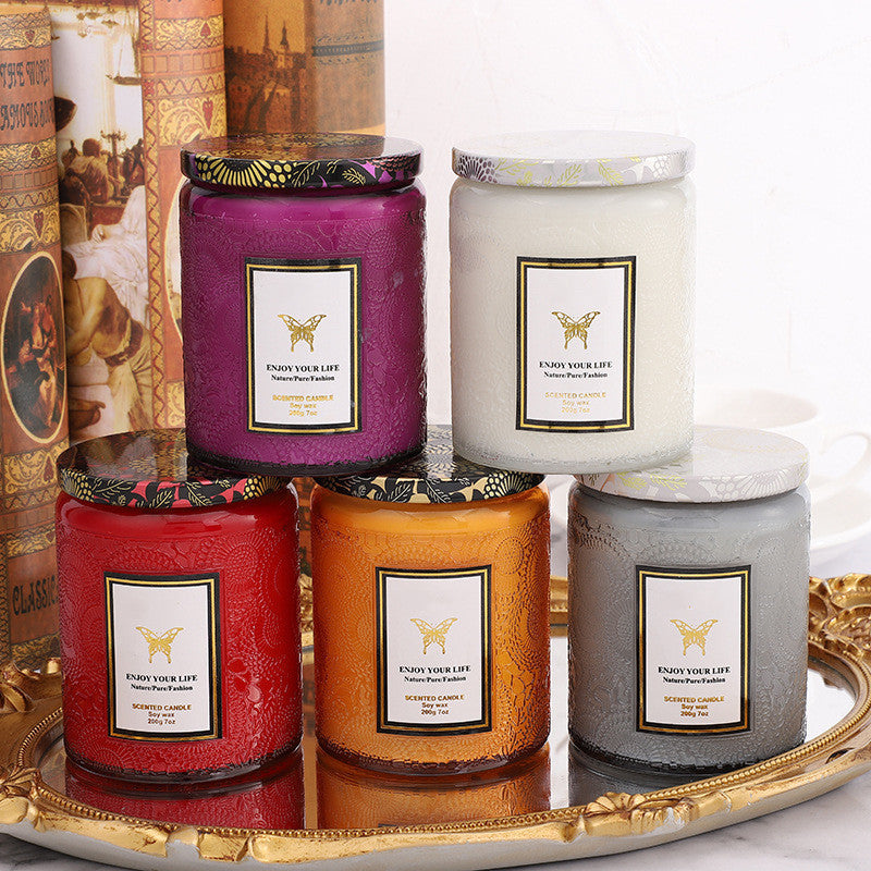Aromatherapie Duftkerzen im Glas