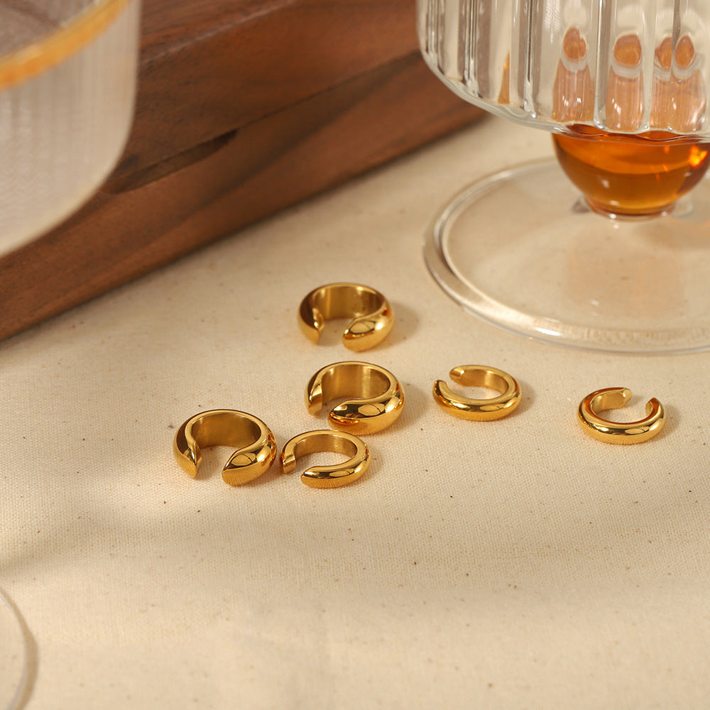 Titanium Steel Ear Clips High-grade Without Pierced Ears