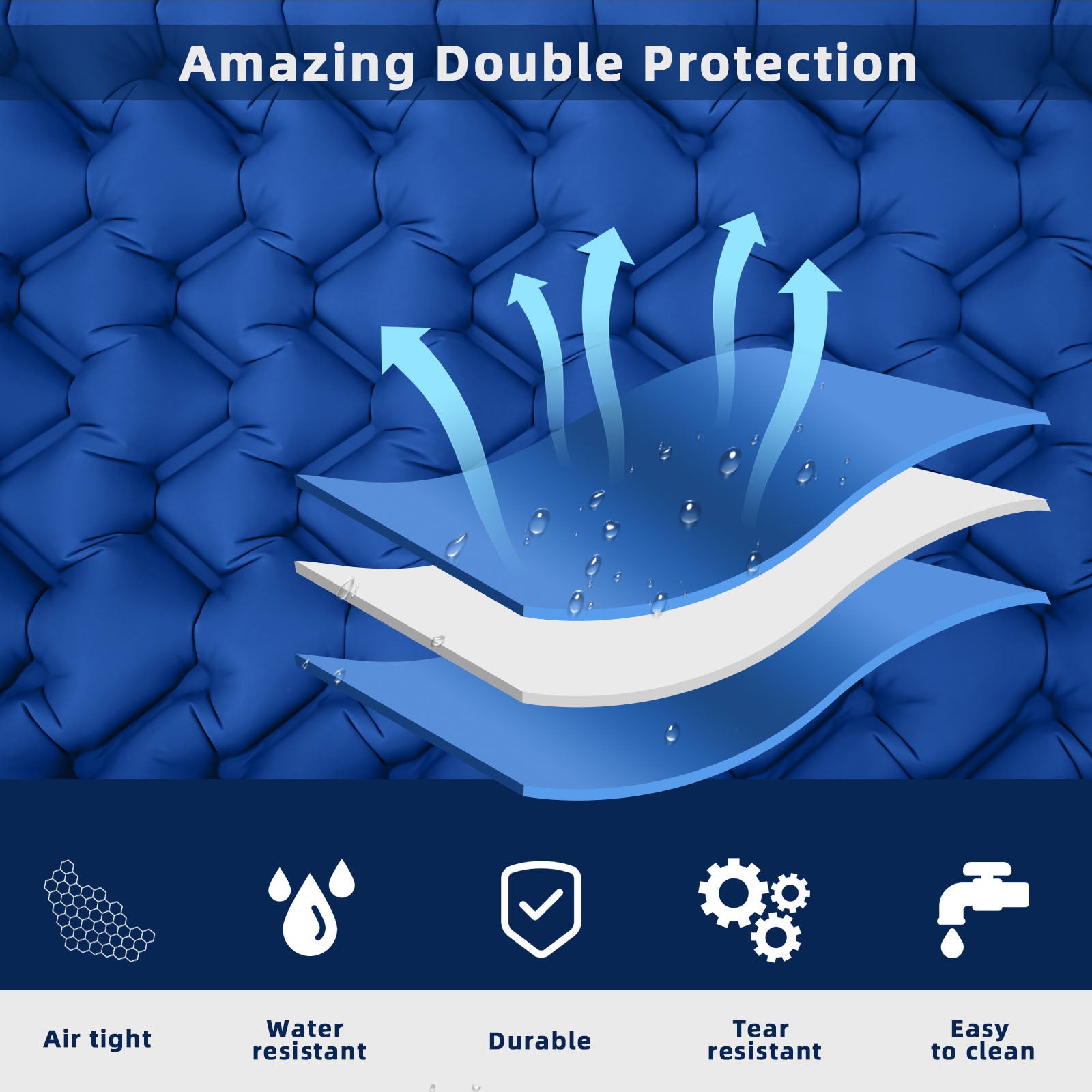 Outdoor Products Inflatable Mattress Camping Foot Inflatable