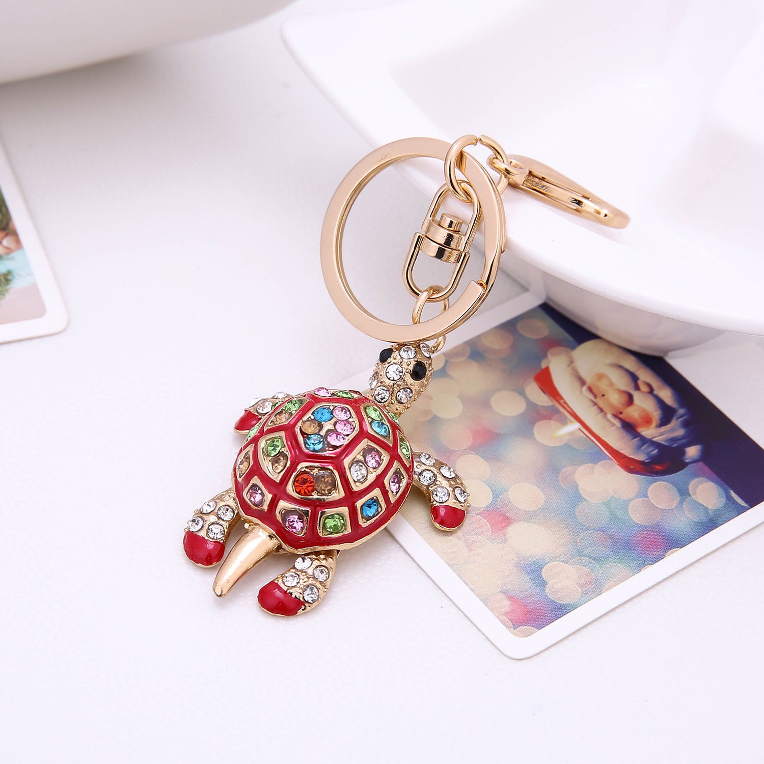 Schlüsselanhänger Turtle Love