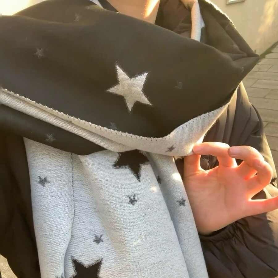 All-matching Fashionable Warm New Cashmere-like Thick Double-sided Scarf