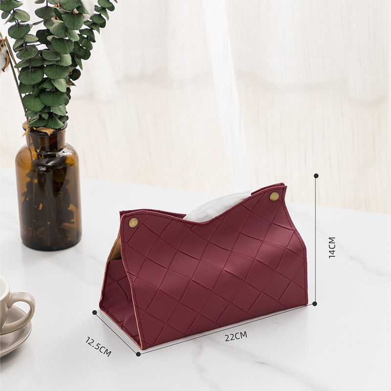 Modern Minimalist American Plaid Tissue Box Paper Extraction Box