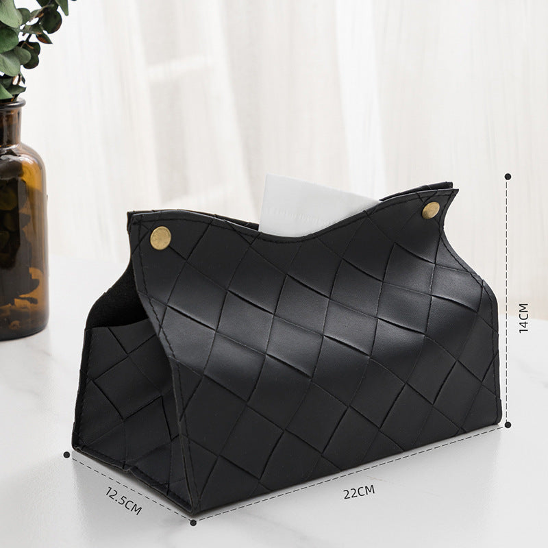 Modern Minimalist American Plaid Tissue Box Paper Extraction Box