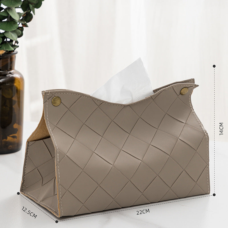 Modern Minimalist American Plaid Tissue Box Paper Extraction Box