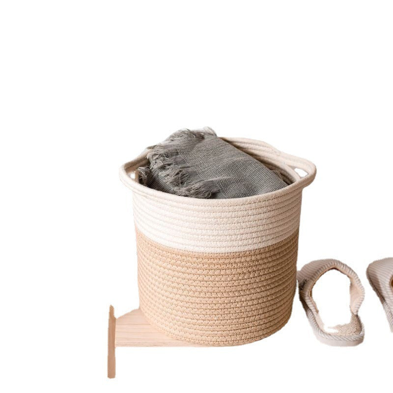 Handgefertigter Aufbewahrungskorb – Robust für Wäsche & Spielzeug