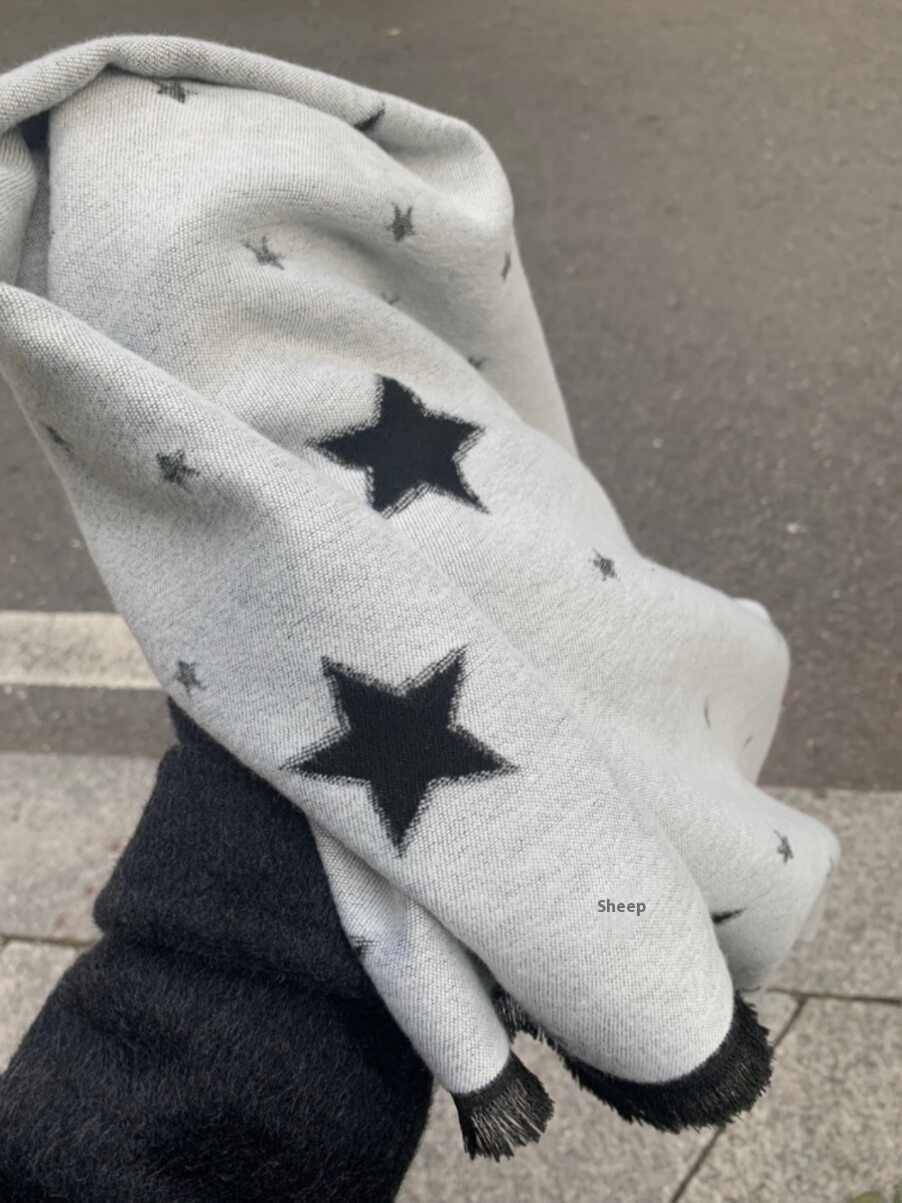 All-matching Fashionable Warm New Cashmere-like Thick Double-sided Scarf