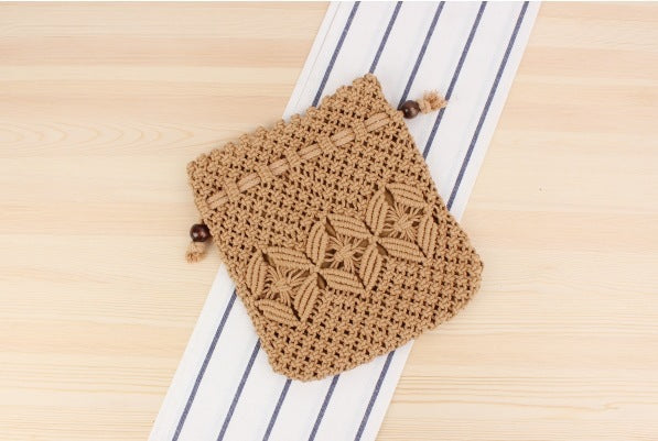 Knitted Tassel Bag Beach Women Bag woven Bag