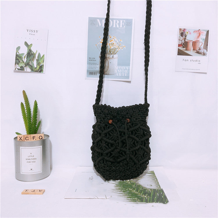 Messenger Bag Beach Vacation Straw Bag