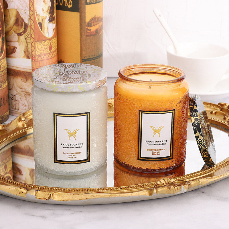 Aromatherapie Duftkerzen im Glas