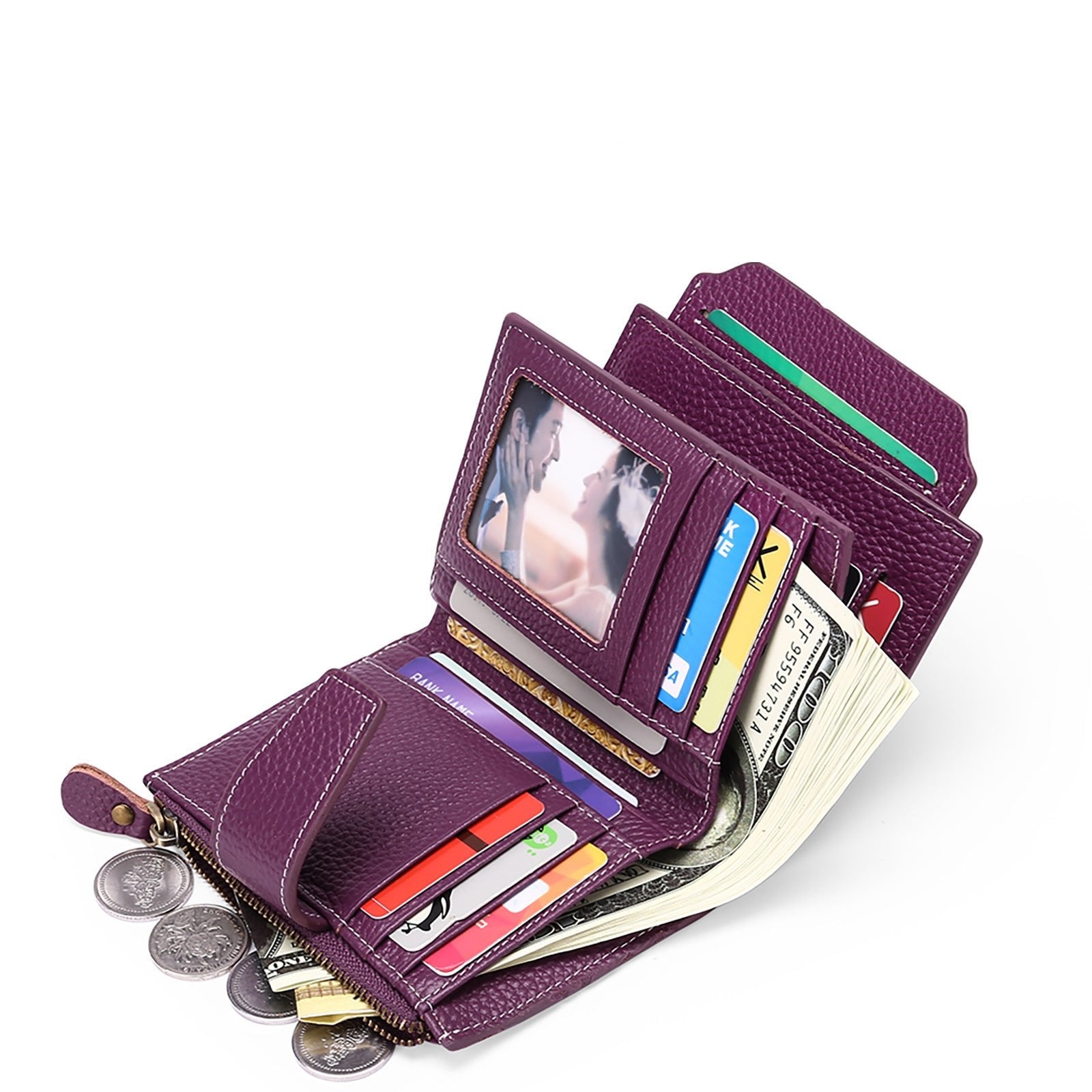 Lederportemonnaie Milano