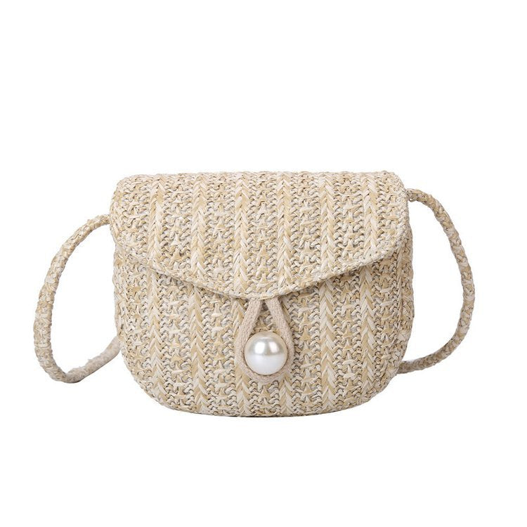 Beach straw bag