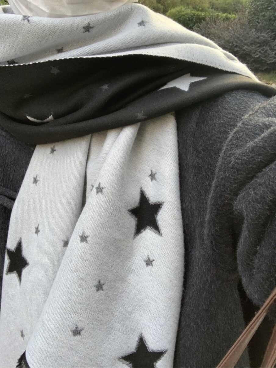 All-matching Fashionable Warm New Cashmere-like Thick Double-sided Scarf