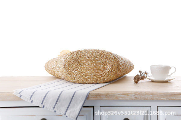 Straw bag beach bag handbag