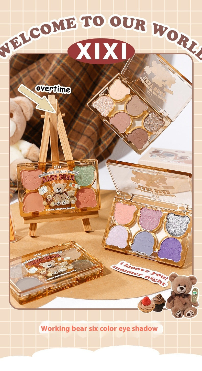 6 Lidschatten Paris Night