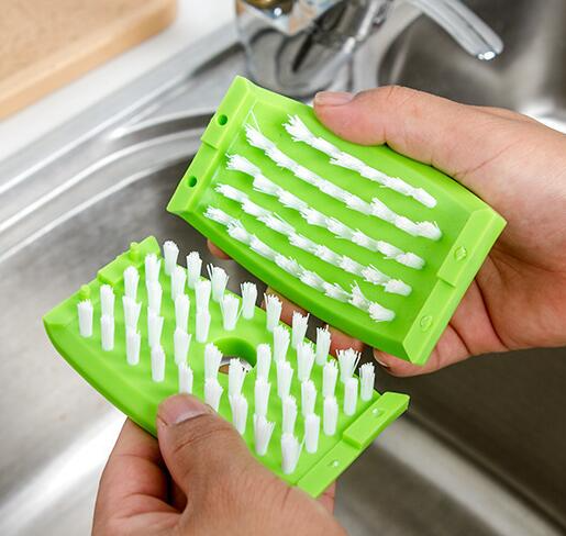 Alligator 2-in-1 Küchenbürste – Für Messer & Gemüse!