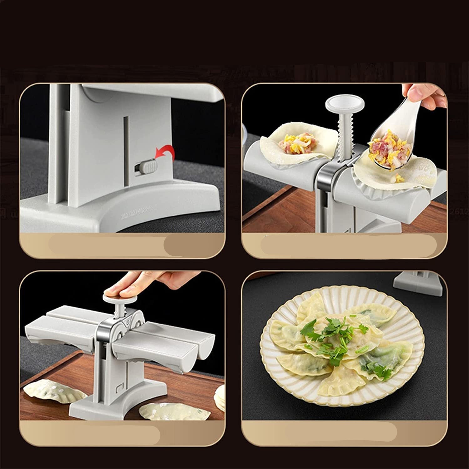 Einfach leckere Teigtaschen produzieren