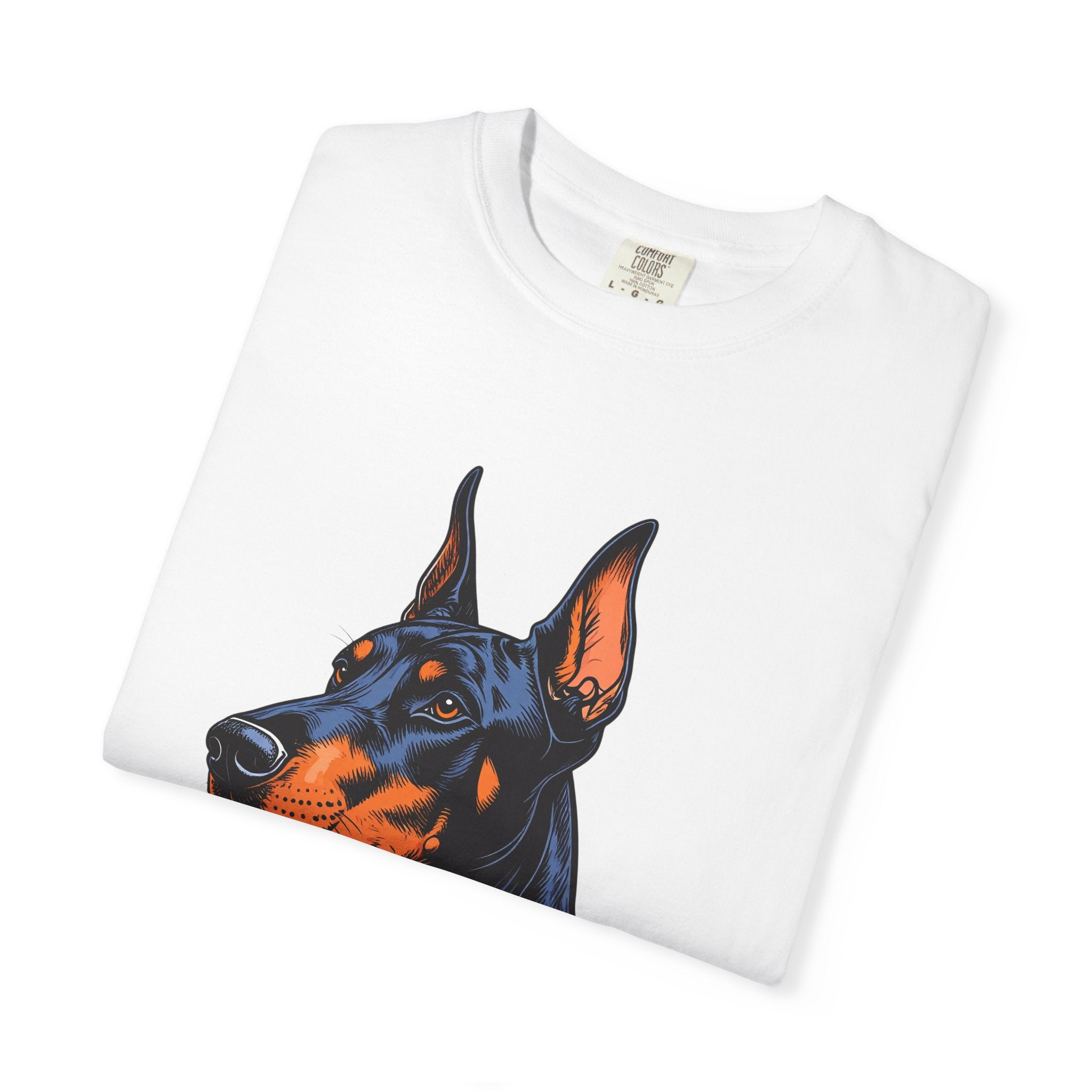 Unisex T-Shirt Dobermannkopf
