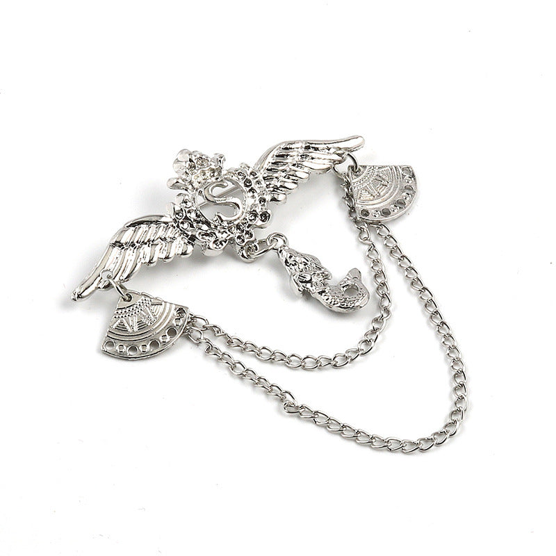 Brosche Meeresjungfrau