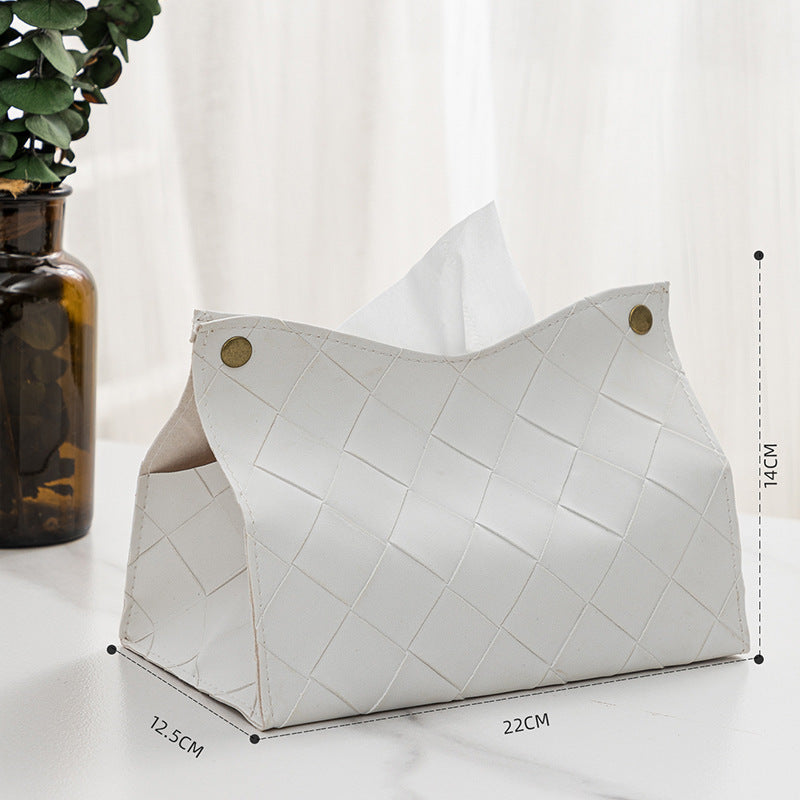 Modern Minimalist American Plaid Tissue Box Paper Extraction Box
