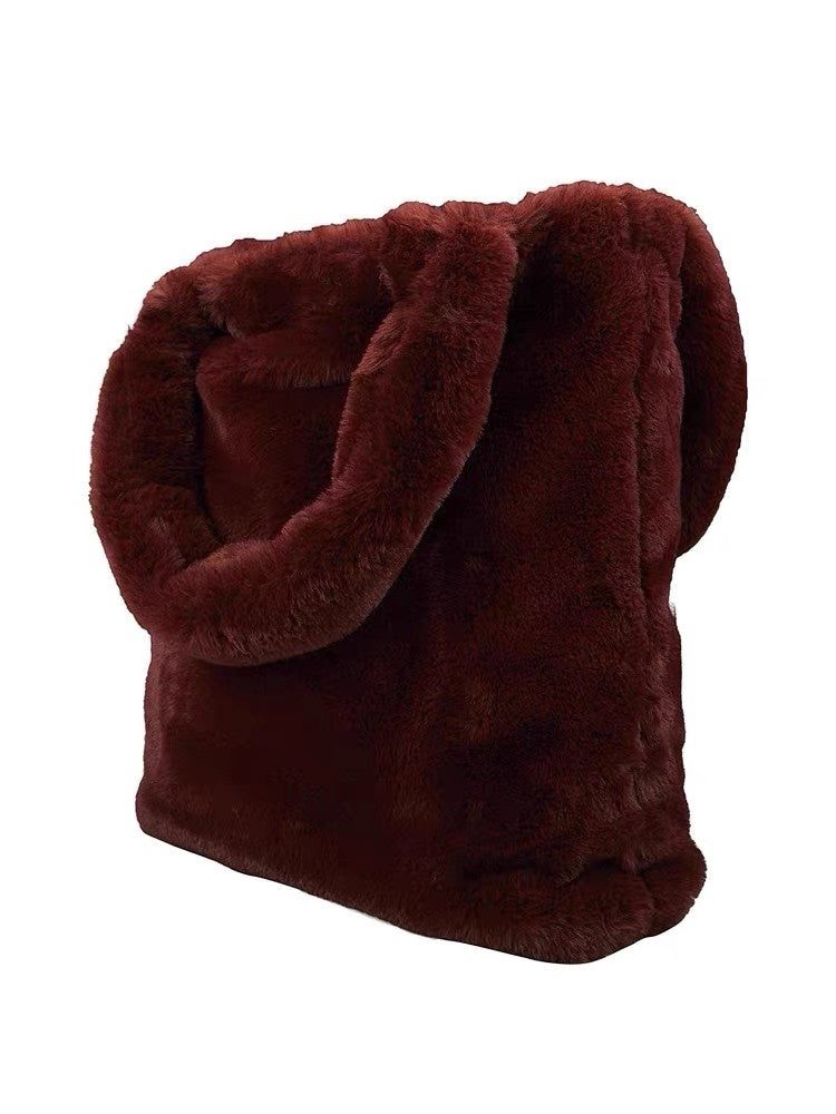 Flauschige Kunstfell Tasche