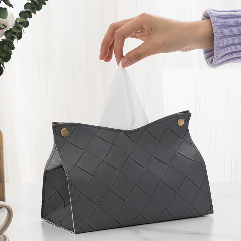 Modern Minimalist American Plaid Tissue Box Paper Extraction Box