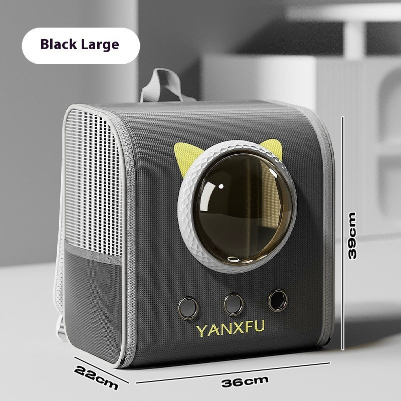 Cat Bag Portable Outdoor Pet Bag Large Capacity Anti-stress