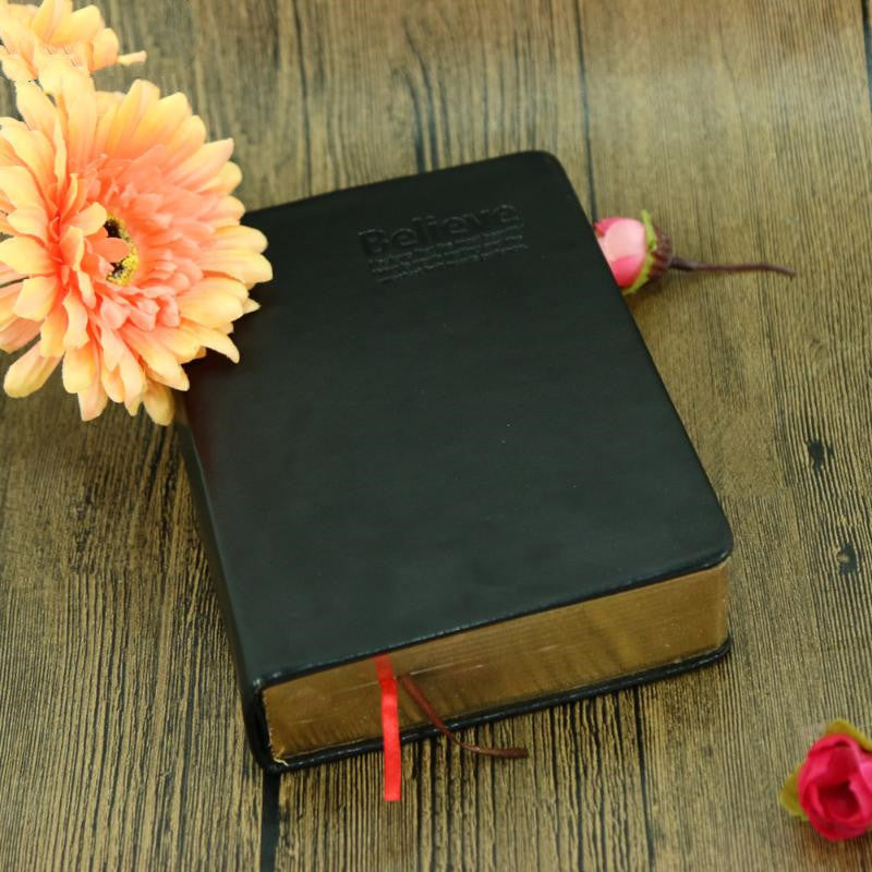 Kunstleder Skizzenbuch mit Goldschnitt