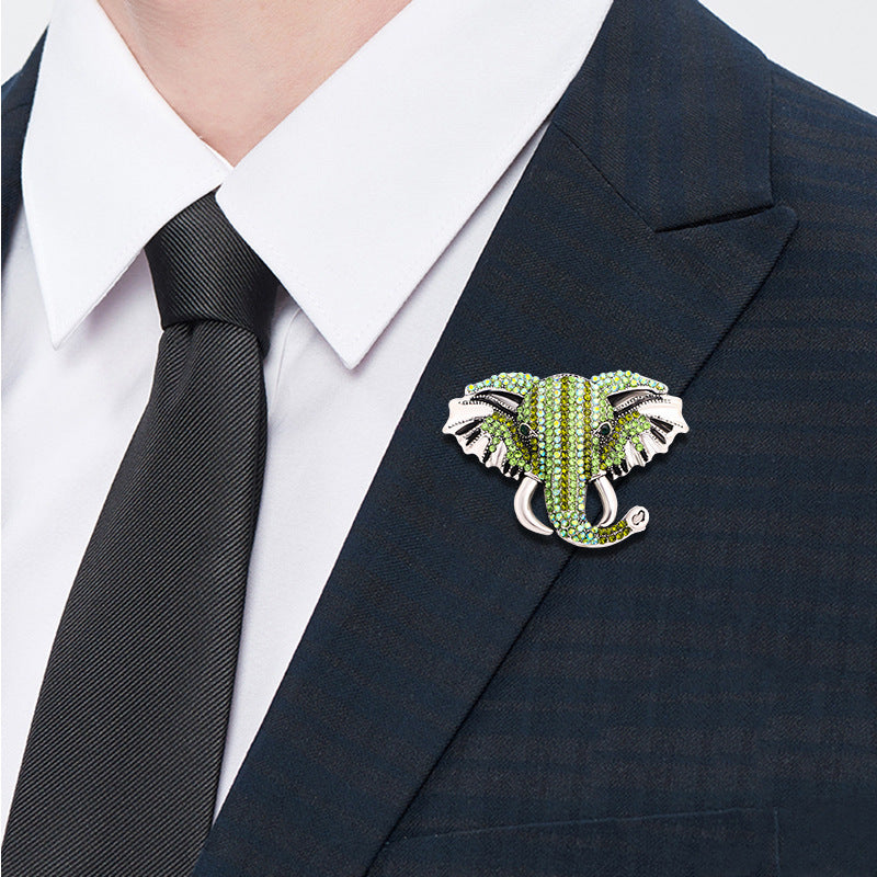 Elefanten Brosche Bombay