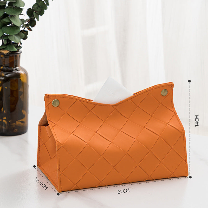 Modern Minimalist American Plaid Tissue Box Paper Extraction Box