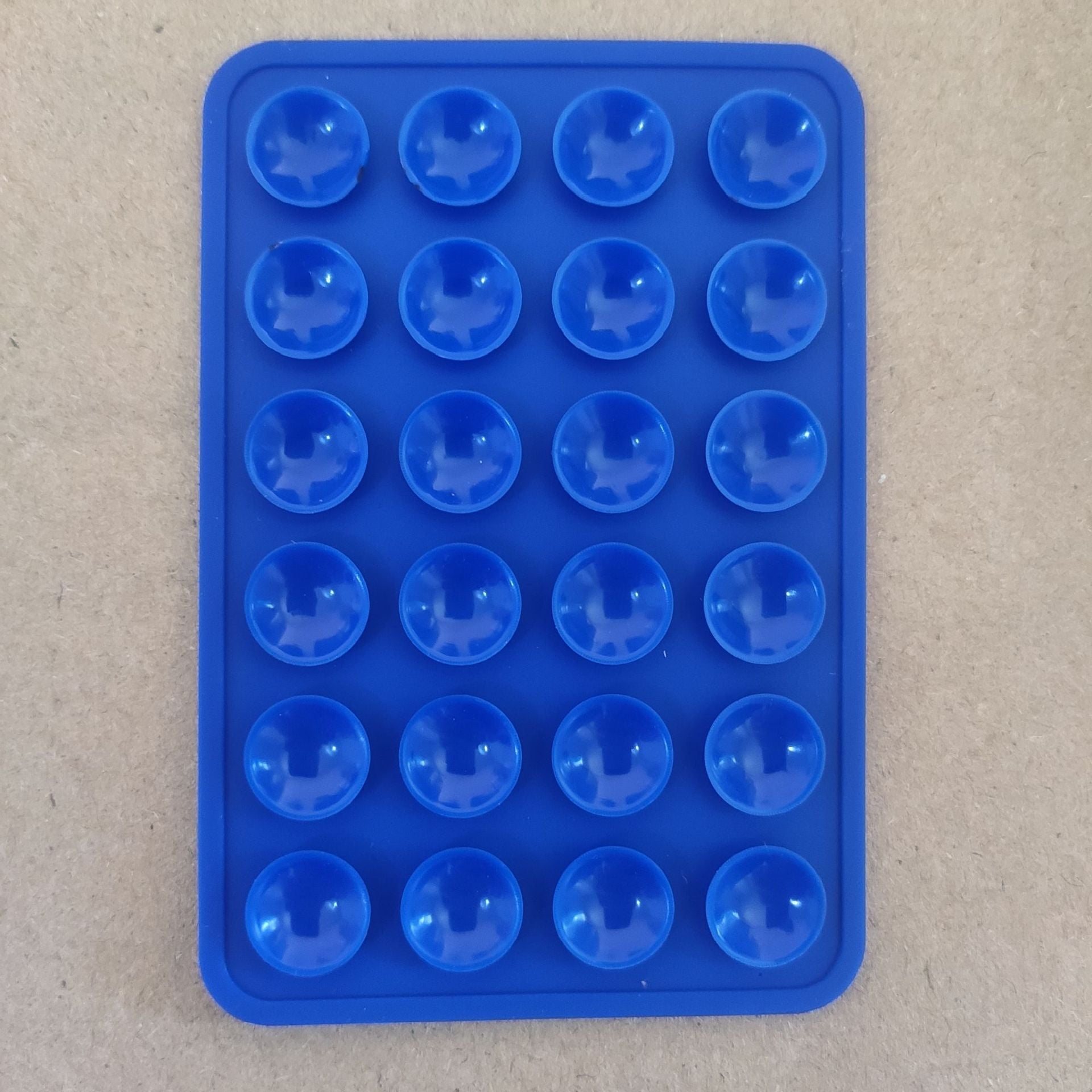 Verdickte Silikon 24-körnige quadratische Handy-Tablet-Computer-Tasche Universal-Saugnapf