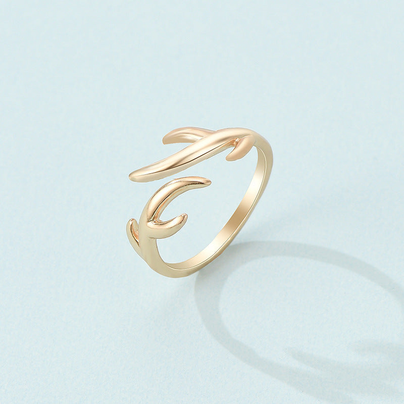 Ring Personality Cold Wind Simple Wind