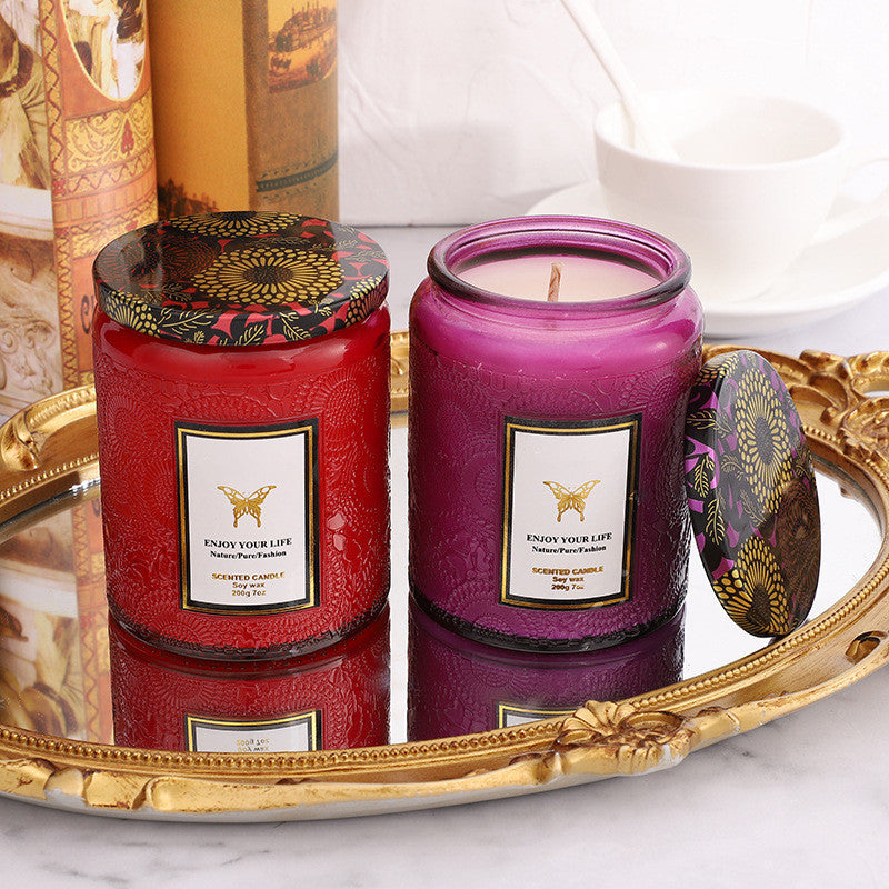 Aromatherapie Duftkerzen im Glas