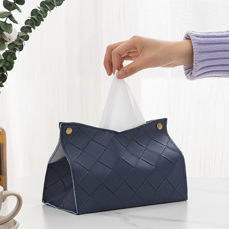 Modern Minimalist American Plaid Tissue Box Paper Extraction Box