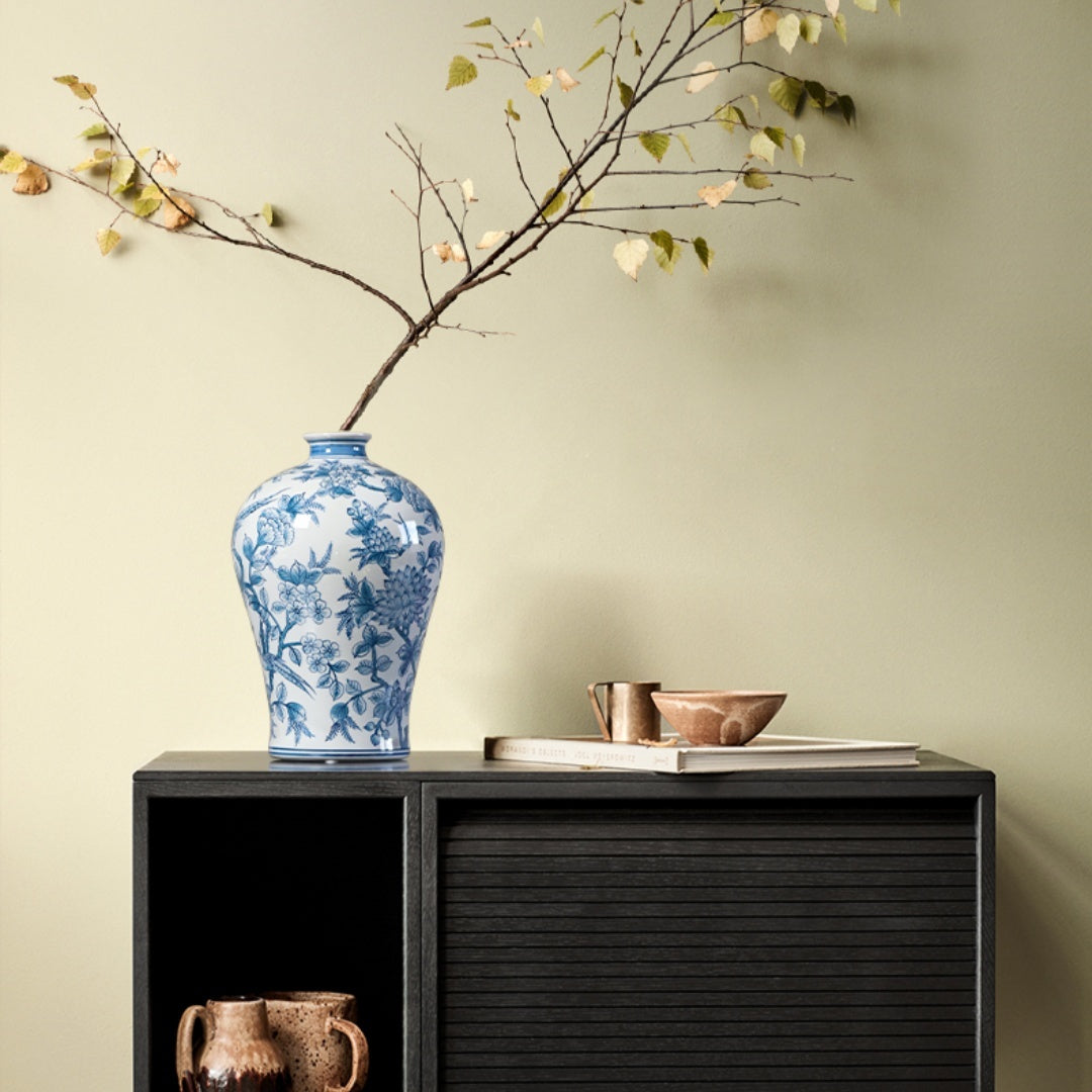 Keramik Vase Flowers