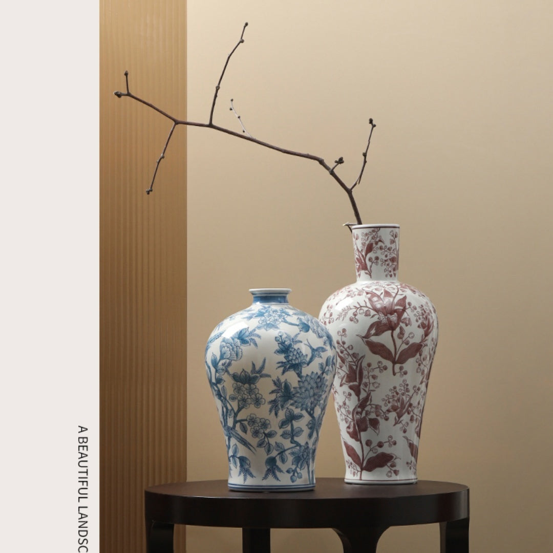 Keramik Vase Flowers