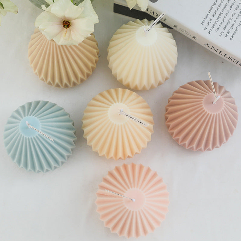 Nordic Stil Geometrische Linien Birne Geformt Aromatherapie Kerzen