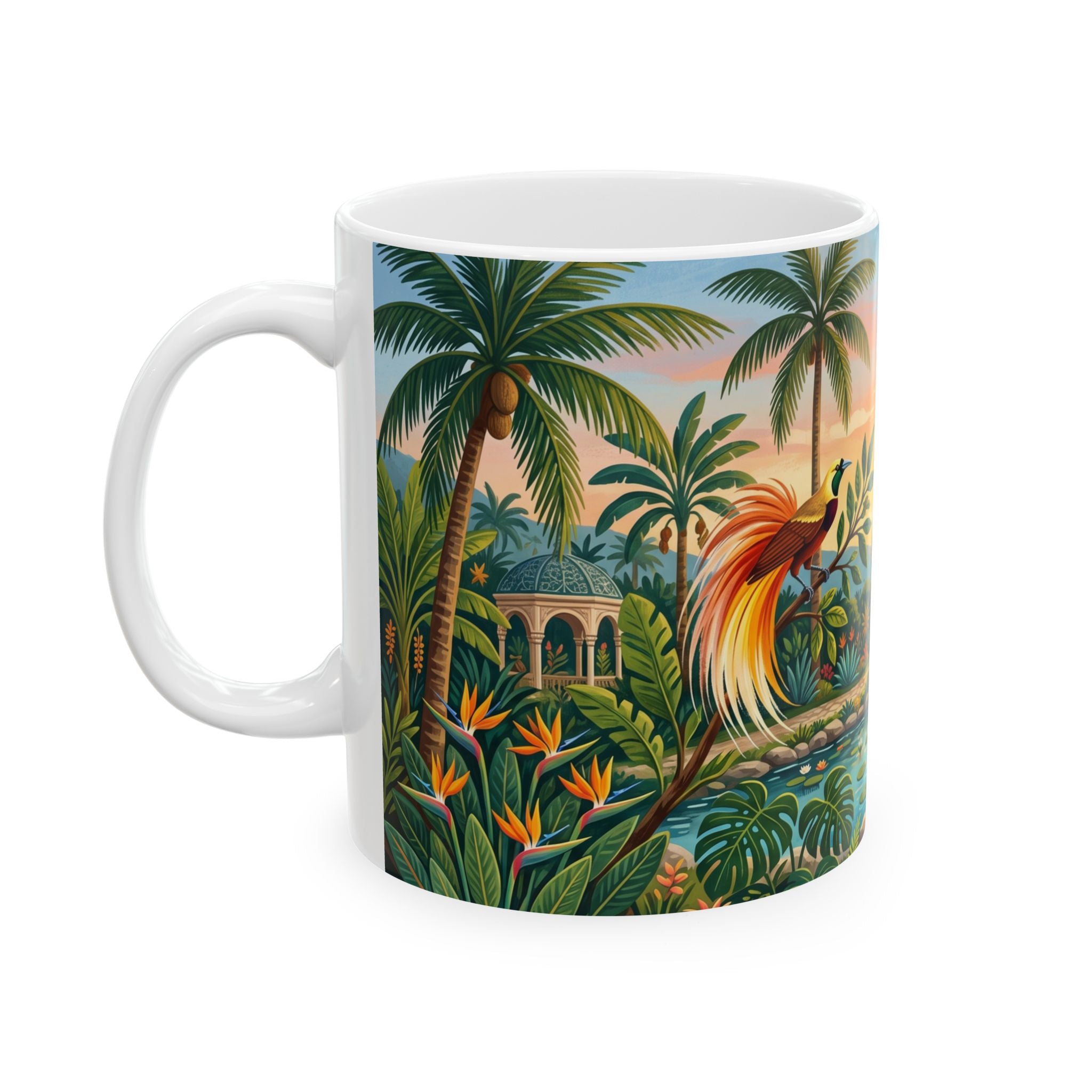 Keramiktasse Paradies "Love Garden"