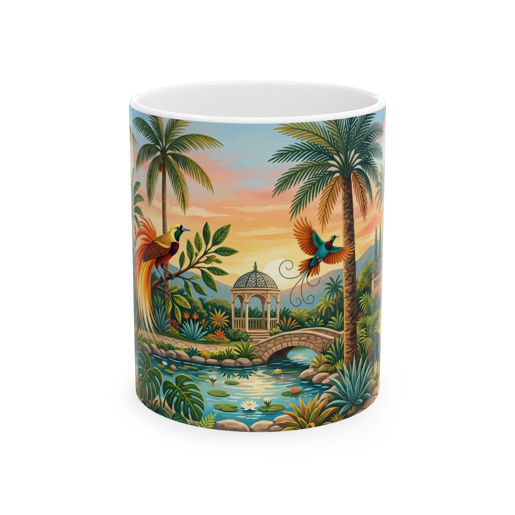 Keramiktasse Paradies "Love Garden"