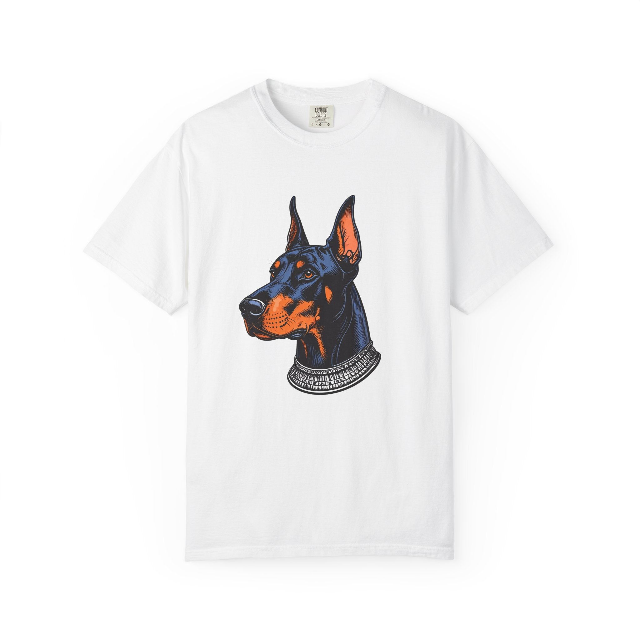 Unisex T-Shirt Dobermannkopf