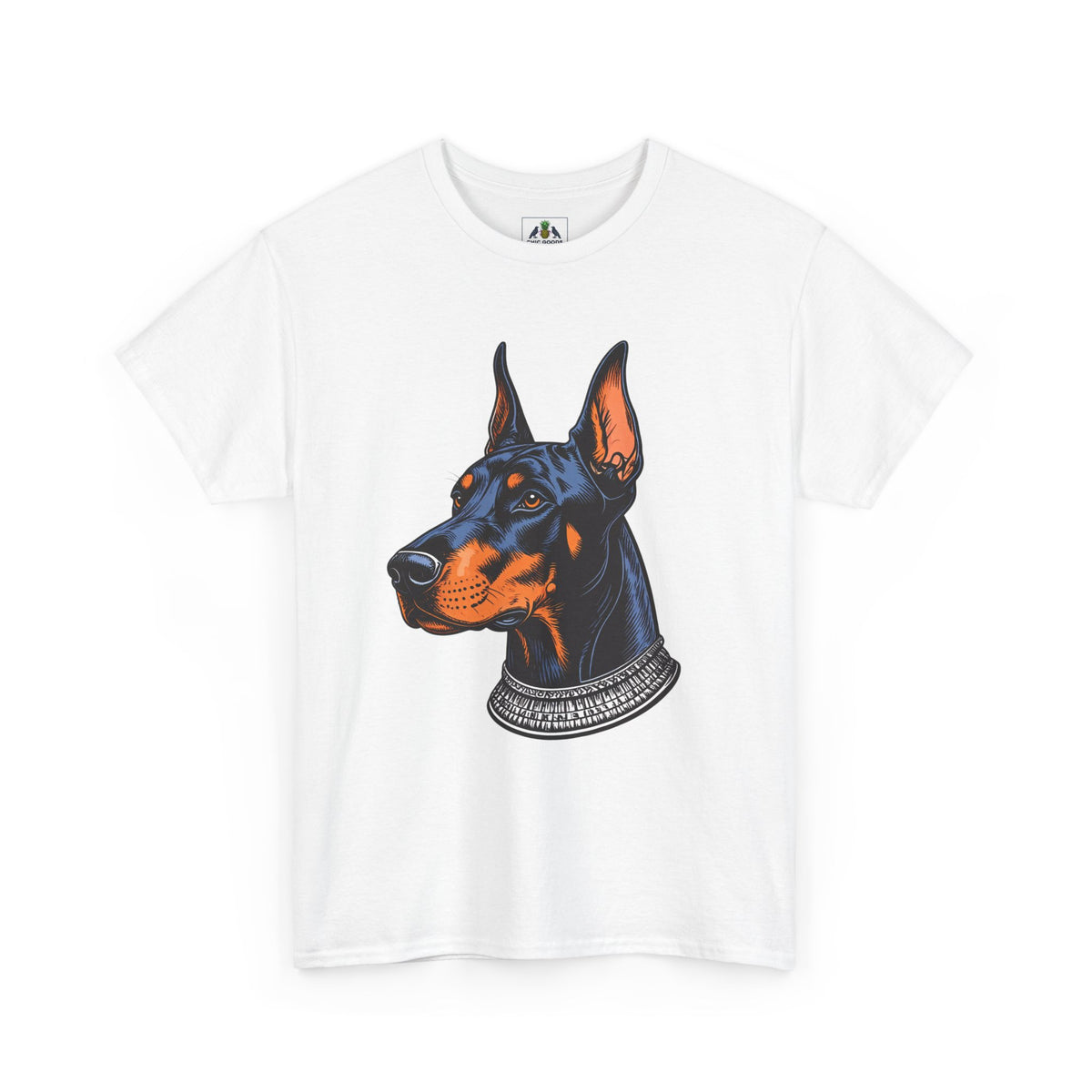 Doberman Portrait T-Shirt — Graphic Dog Lover Tee