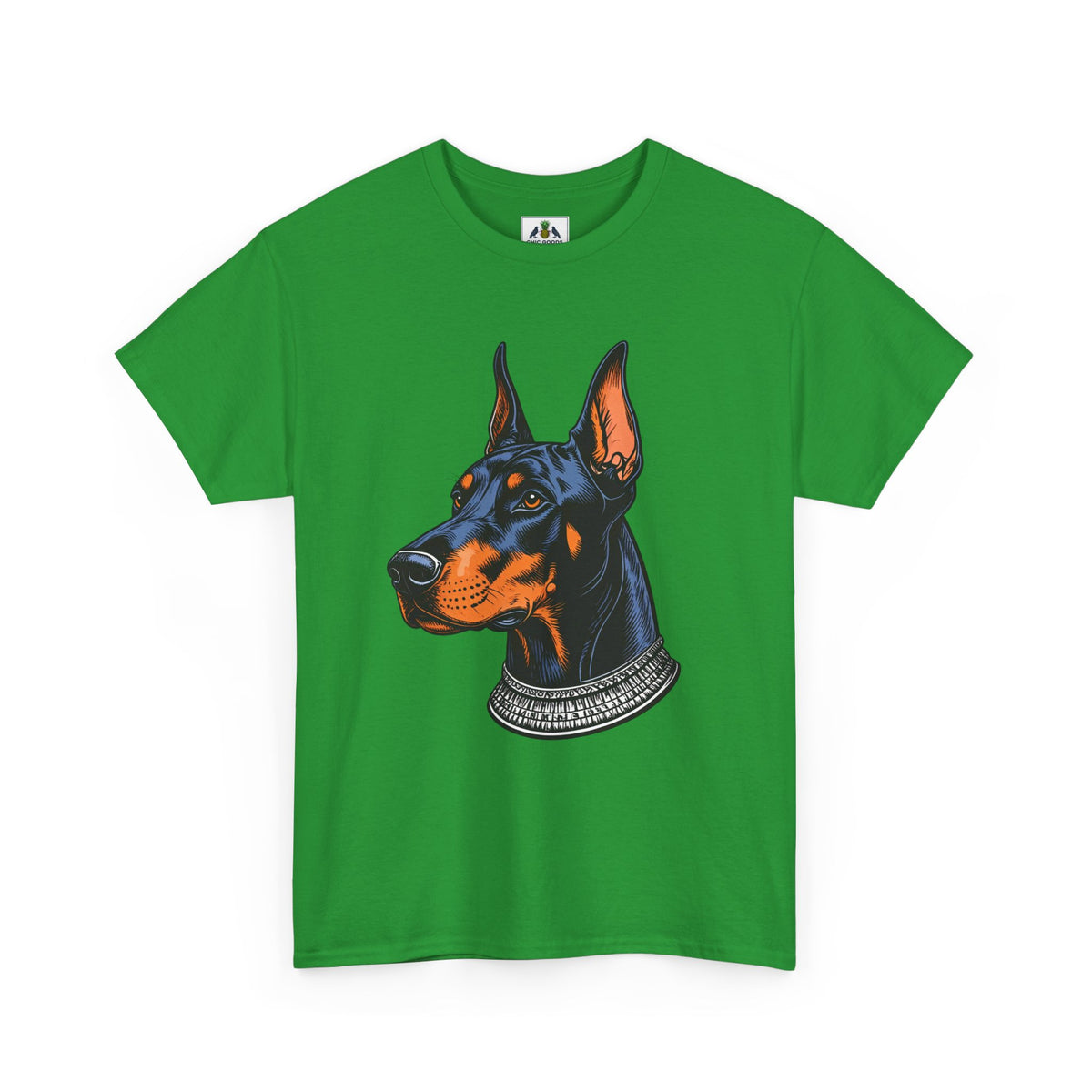 Doberman Portrait T-Shirt — Graphic Dog Lover Tee
