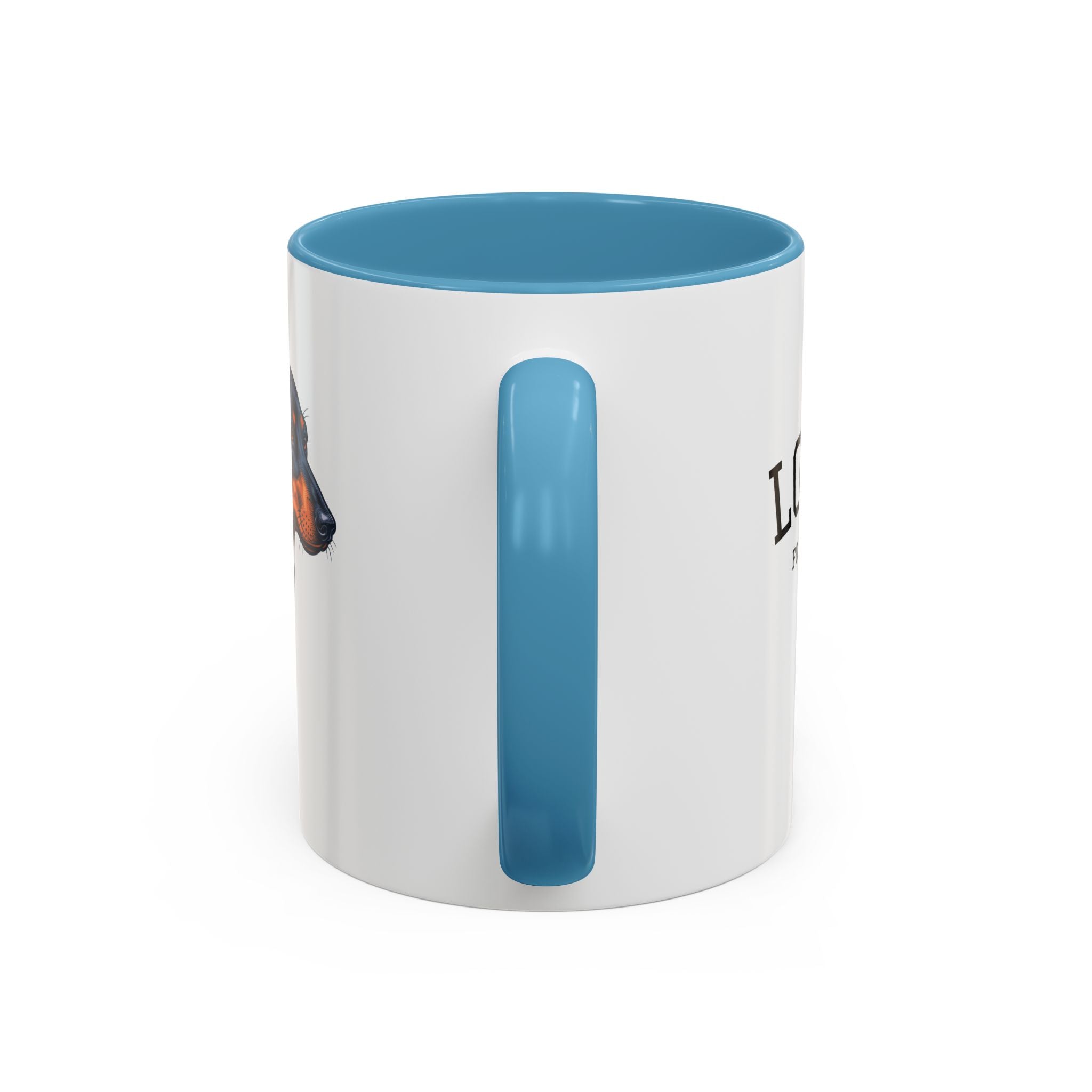 Keramik Tasse "Dackel Love"
